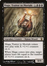 Maga, Traitor to Mortals - Saviors of Kamigawa - Magic: The Gathering card