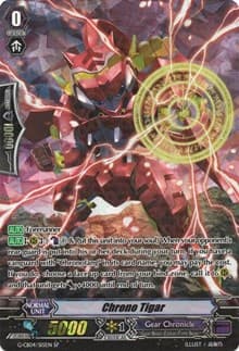Chrono Tigar (SP) - G-CB04: Gear of Fate - Cardfight Vanguard card