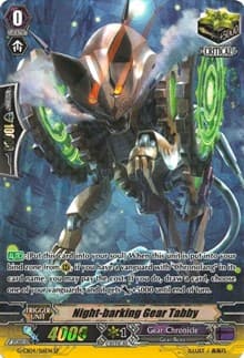 Night-barking Gear Tabby (SP) - G-CB04: Gear of Fate - Cardfight Vanguard card