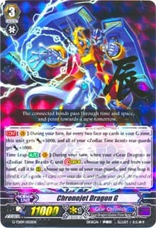 Chronojet Dragon G (RRR Foil) - G-TD09: True Zodiac Time Beasts - Cardfight Vanguard card