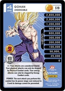 Gohan - Undeniable (High Tech Foil) - Panini: Awakening - Dragon Ball Z TCG card