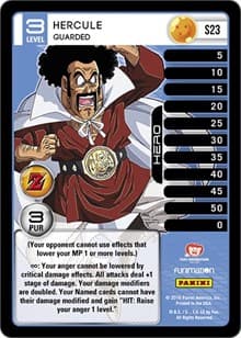 Hercule - Guarded (High Tech Foil) - Panini: Awakening - Dragon Ball Z TCG card