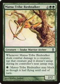 Matsu-Tribe Birdstalker - Saviors of Kamigawa - Magic: The Gathering card