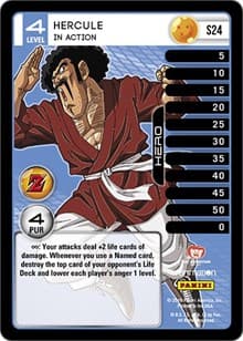 Hercule - In Action (High Tech Foil) - Panini: Awakening - Dragon Ball Z TCG card