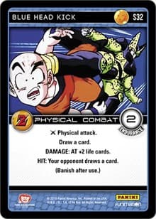 Blue Head Kick - Panini: Awakening - Dragon Ball Z TCG card