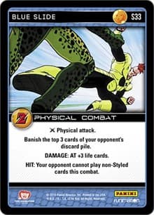Blue Slide - Panini: Awakening - Dragon Ball Z TCG card