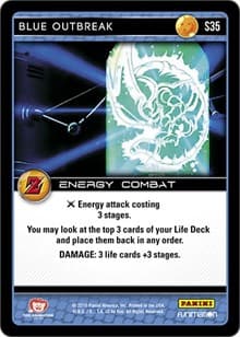 Blue Outbreak - Panini: Awakening - Dragon Ball Z TCG card
