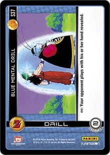 Blue Mental Drill - Panini: Awakening - Dragon Ball Z TCG card