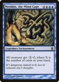 Meishin, the Mind Cage - Saviors of Kamigawa - Magic: The Gathering card