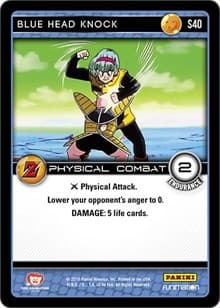 Blue Head Knock - Panini: Awakening - Dragon Ball Z TCG card