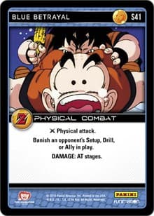Blue Betrayal - Panini: Awakening - Dragon Ball Z TCG card