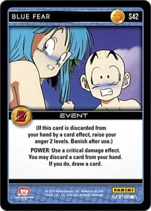 Blue Fear - Panini: Awakening - Dragon Ball Z TCG card