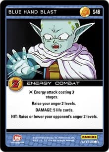 Blue Hand Blast - Panini: Awakening - Dragon Ball Z TCG card