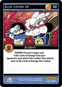 Blue Cover Up - Panini: Awakening - Dragon Ball Z TCG card