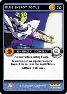 Blue Energy Focus - Panini: Awakening - Dragon Ball Z TCG card