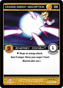 Orange Energy Absorption - Panini: Awakening - Dragon Ball Z TCG card