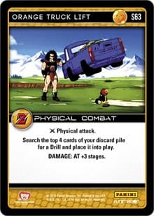 Orange Truck Lift - Panini: Awakening - Dragon Ball Z TCG card