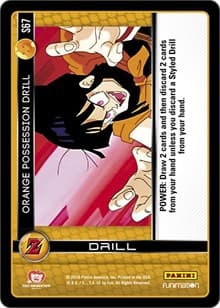 Orange Possession Drill - Panini: Awakening - Dragon Ball Z TCG card