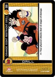 Orange Joint Restraint Drill - Panini: Awakening - Dragon Ball Z TCG card