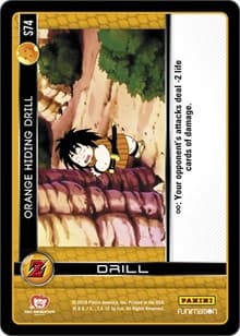 Orange Hiding Drill - Panini: Awakening - Dragon Ball Z TCG card