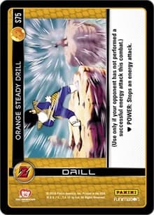 Orange Steady Drill - Panini: Awakening - Dragon Ball Z TCG card