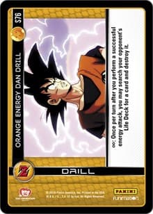 Orange Energy Dan Drill - Panini: Awakening - Dragon Ball Z TCG card