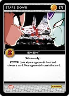 Stare Down - Panini: Awakening - Dragon Ball Z TCG card