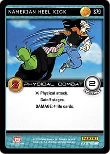 Namekian Heel Kick - Panini: Awakening - Dragon Ball Z TCG card