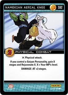 Namekian Aerial Knee - Panini: Awakening - Dragon Ball Z TCG card