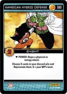 Namekian Hybrid Defense - Panini: Awakening - Dragon Ball Z TCG card