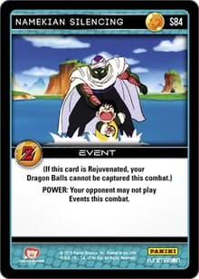 Namekian Silencing - Panini: Awakening - Dragon Ball Z TCG card