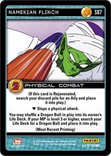 Namekian Flinch - Panini: Awakening - Dragon Ball Z TCG card