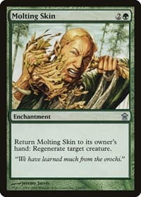 Molting Skin - Saviors of Kamigawa - Magic: The Gathering card