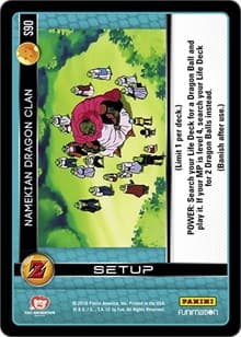 Namekian Dragon Clan - Panini: Awakening - Dragon Ball Z TCG card
