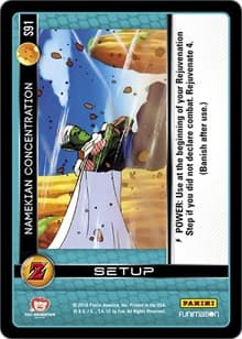 Namekian Concentration - Panini: Awakening - Dragon Ball Z TCG card
