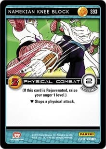 Namekian Knee Block - Panini: Awakening - Dragon Ball Z TCG card