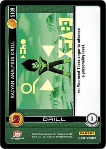 Saiyan Analysis Drill - Panini: Awakening - Dragon Ball Z TCG card