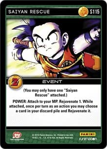 Saiyan Rescue - Panini: Awakening - Dragon Ball Z TCG card