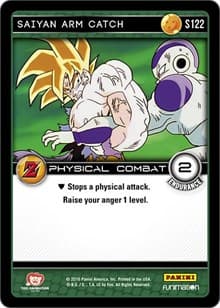 Saiyan Arm Catch - Panini: Awakening - Dragon Ball Z TCG card