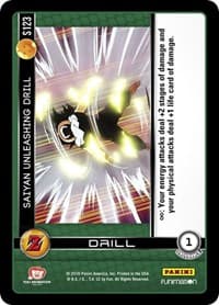 Saiyan Unleashing Drill - Panini: Awakening - Dragon Ball Z TCG card