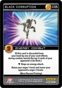 Black Corruption - Panini: Awakening - Dragon Ball Z TCG card