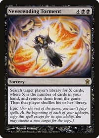 Neverending Torment - Saviors of Kamigawa - Magic: The Gathering card