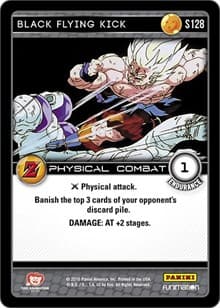 Black Flying Kick - Panini: Awakening - Dragon Ball Z TCG card