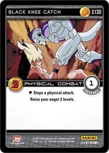 Black Knee Catch - Panini: Awakening - Dragon Ball Z TCG card