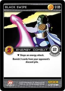 Black Swipe - Panini: Awakening - Dragon Ball Z TCG card