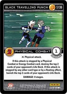 Black Travelling Punch - Panini: Awakening - Dragon Ball Z TCG card