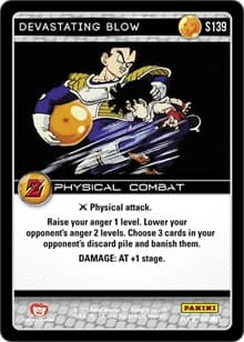 Devastating Blow - Panini: Awakening - Dragon Ball Z TCG card