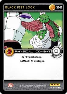 Black Fist Lock - Panini: Awakening - Dragon Ball Z TCG card