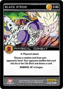 Black Strike - Panini: Awakening - Dragon Ball Z TCG card