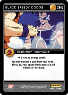 Black Speedy Dodge - Panini: Awakening - Dragon Ball Z TCG card